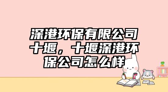 深港環(huán)保有限公司十堰，十堰深港環(huán)保公司怎么樣