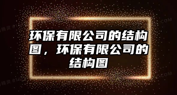 環(huán)保有限公司的結(jié)構(gòu)圖，環(huán)保有限公司的結(jié)構(gòu)圖