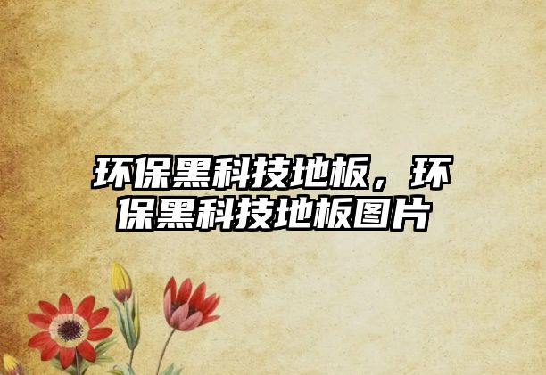 環(huán)保黑科技地板，環(huán)保黑科技地板圖片